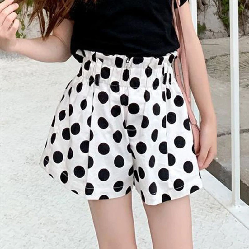 Melario pantalones cortos de lunares Niña y Adolescente, Shorts de verano a la vacaciones en la playa, 4 a 15 años, 2021|Pantalones cortos| - AliExpress