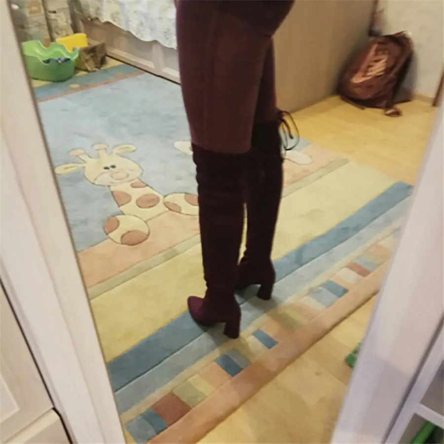 

High Long Thin Sexy Winter Overknee Woman Boots