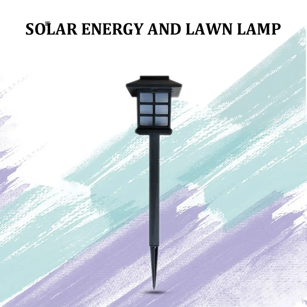 

Solar Lights Small Palace Lights Led Garden Lights Ground Lights Outdoor Decorative Lighting Built-in switch