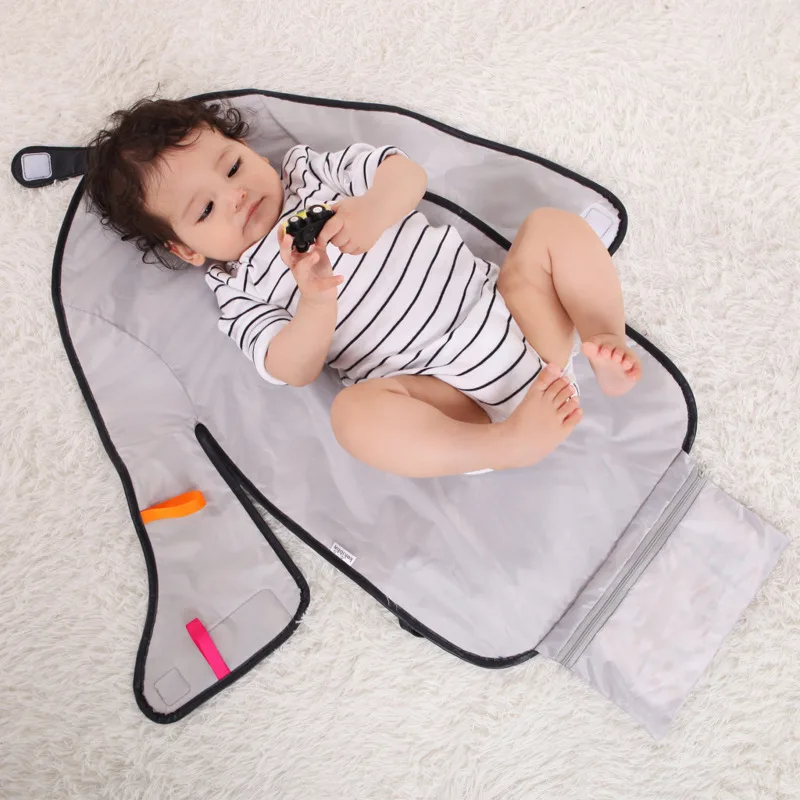 

More Function Portable Baby Diaper Padding Storage Foldable Waterproof Urine Pad Exchange