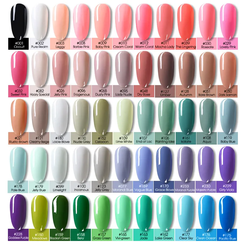 SAVILAND 126 Colors New Arrival Semi Permanent Top Coat UV LED Gel Varnish Soak Off Nail Art Gel Lacquer Gel Nail Polish