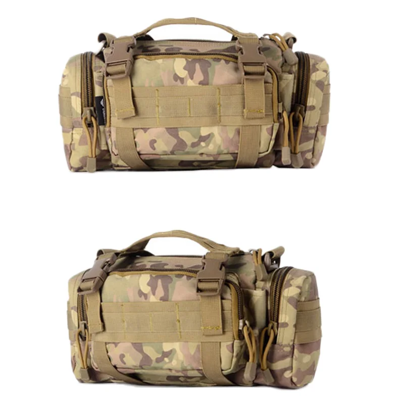 

Tactical Molle Waist Belt Bag Outdoor Military Multifunction Big Capacity Pack Pouch Backpack Camping Hiking Hunting Pouch