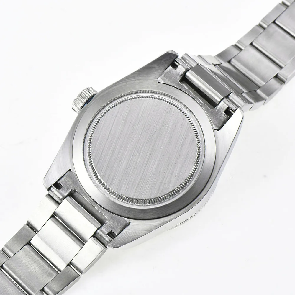 Мужские часы, водонепроницаемые автоматические механические часы с сапфировым кристаллом, роскошные брендовые стерильные наручные часы с циферблатом