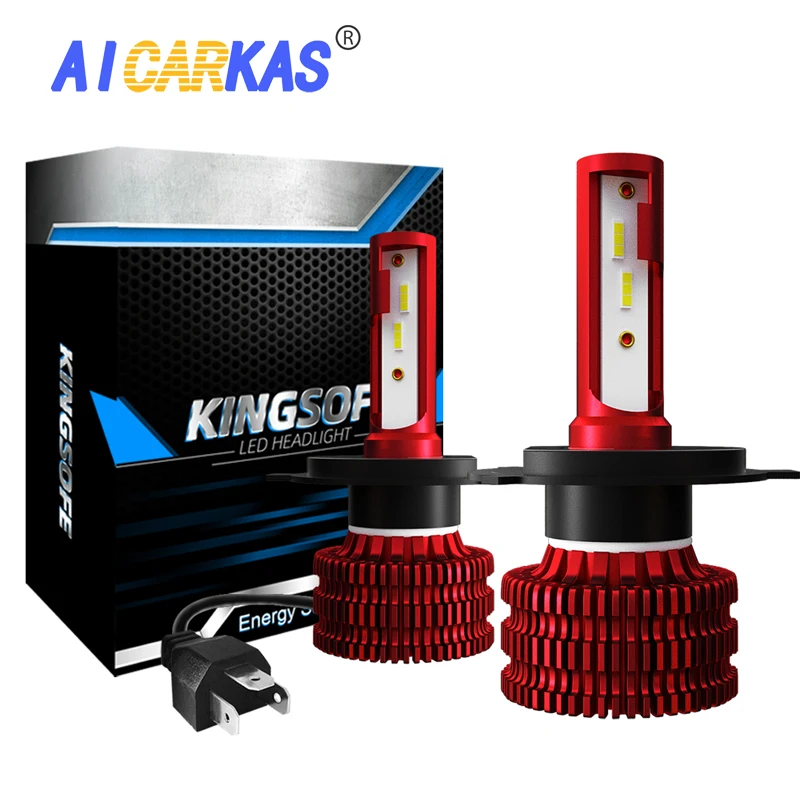 AICARKAS новейшие CSP светодиодный Автомобильные фары H4 H7 H11 H1 9005 HB3 9006 HB4 светодиодные