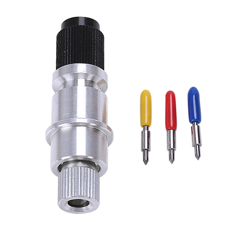 HOT-16Pcs 30/45/60 градусов Graphtec Cb15 Cb15U виниловый лезвие+ Graphtec Cb15 Cb15U подставка для ножей
