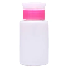 150 мл дизайн ногтей пустой Пресс бутылка насос контейнер для хранения Диспенсер жидкое средство для снятия УФ гель-лака Очиститель Маникюрный Инструмент