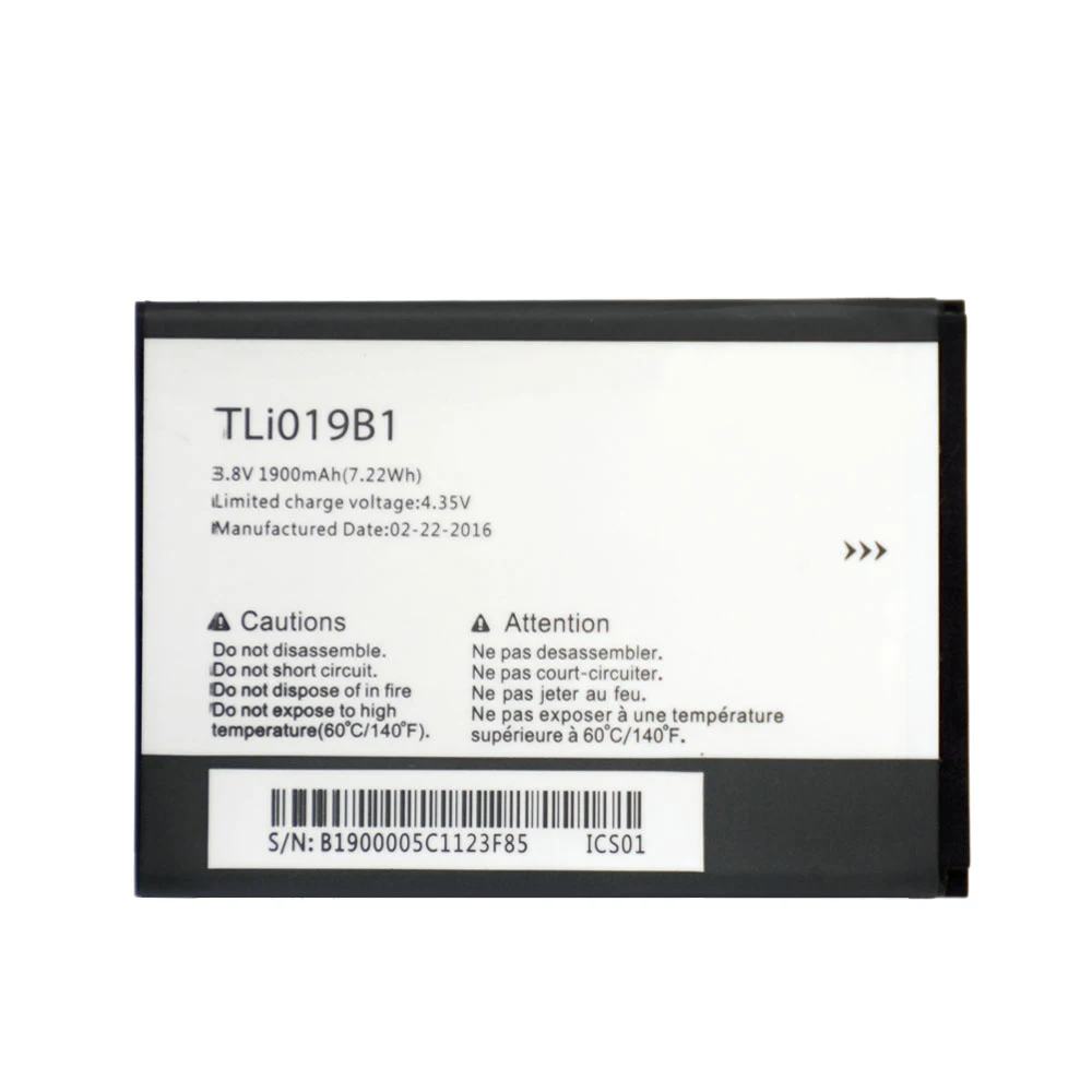 Original High Quality TLI019B1 phone Battery For Alcatel One Touch POP C7 OT991 992D 916D 7041D D7 6010 1900mAh | Мобильные телефоны