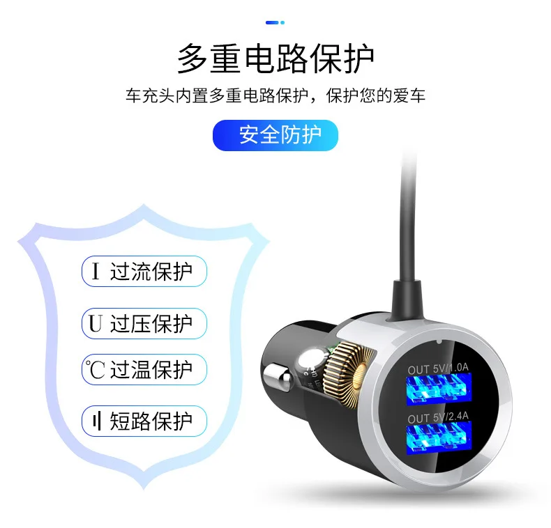 CMP06 автомобильный Bluetooth Mp3 музыкальный плеер без потерь Bluetooth 4,2 автомобильный телефон с громкой связью