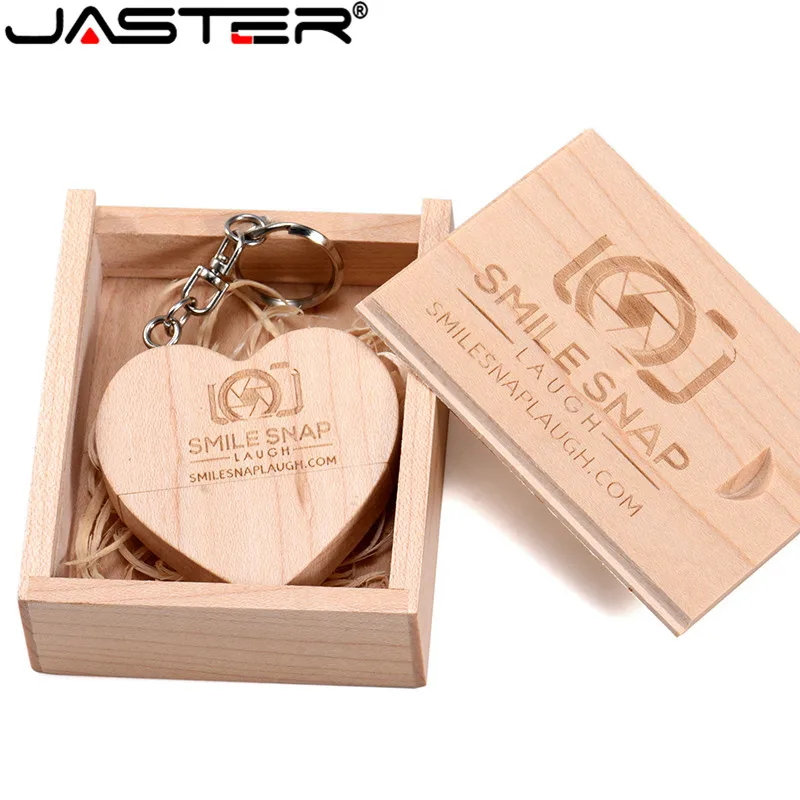 Over 10pcs Logo Free Fivestars Buy Usb 2 0 Logo Custom Wood Heart Shape Usb Flash 5