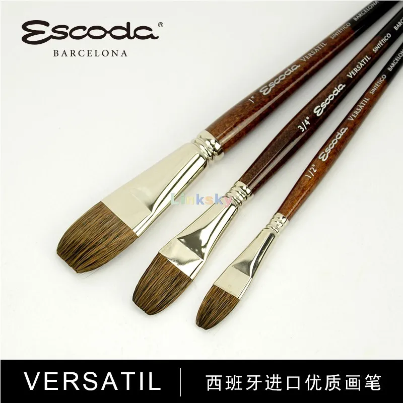 Escoda Versatil Synthetic Kolinsky Rigger Brush 