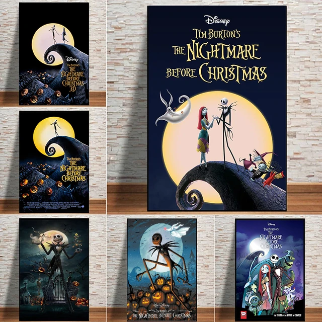 Disney Tim Burton's The Nightmare Before Christmas' Posters