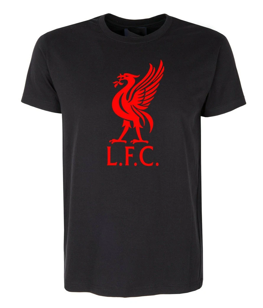 

Men'S Liverpool L F C Logo Soccer Futbol Short Sleeve T-Shirt Customize Tee Shirt