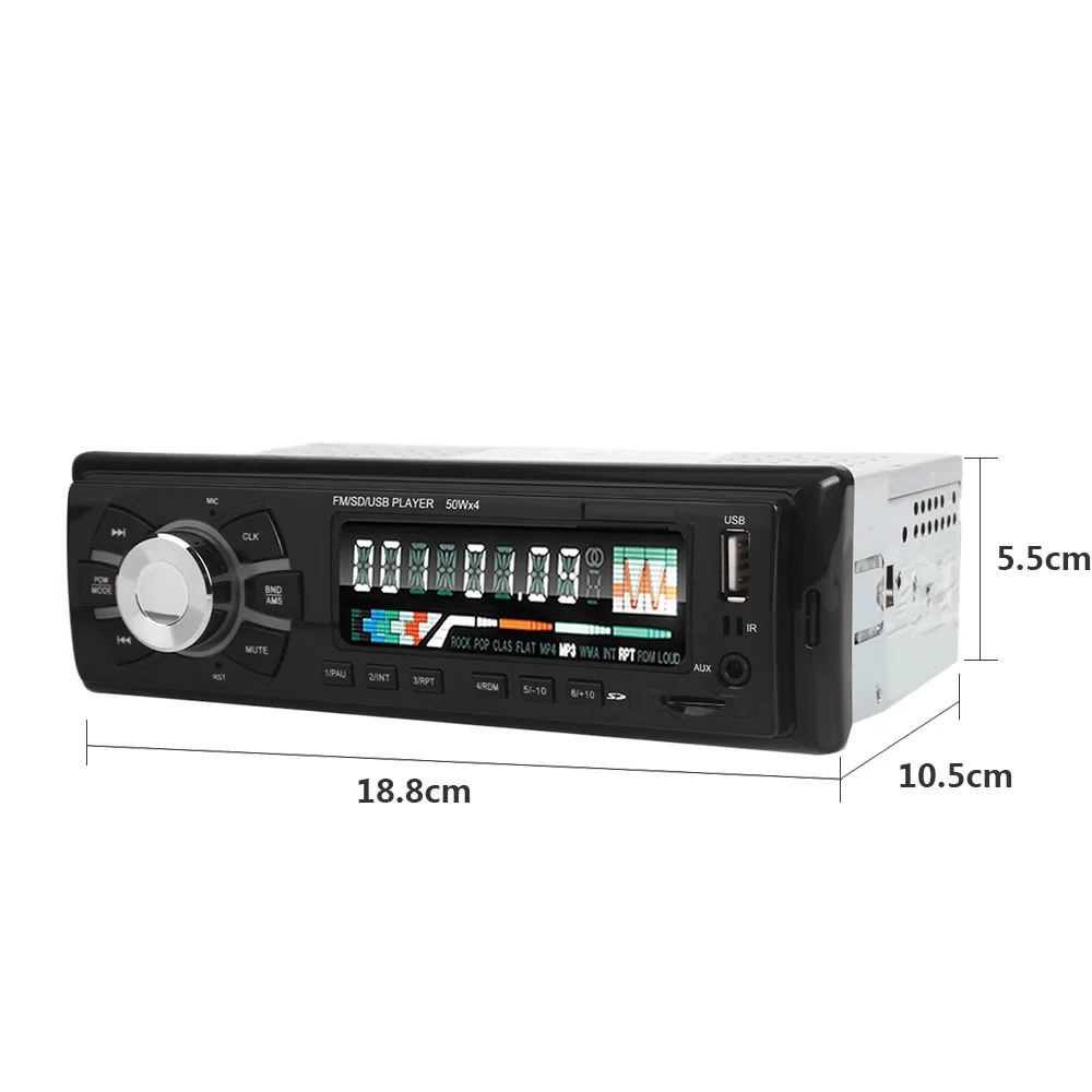 Автомобильный Mp3 радио плеер Авто MP3 Универсальный аудио Музыка lcd 12V Премиум