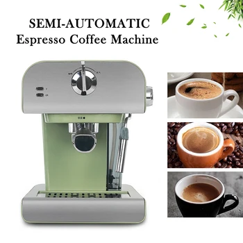 

GZZT Home Small 20 Bar Semi-automatic Espresso Coffee Machine Easy To Use 850W
