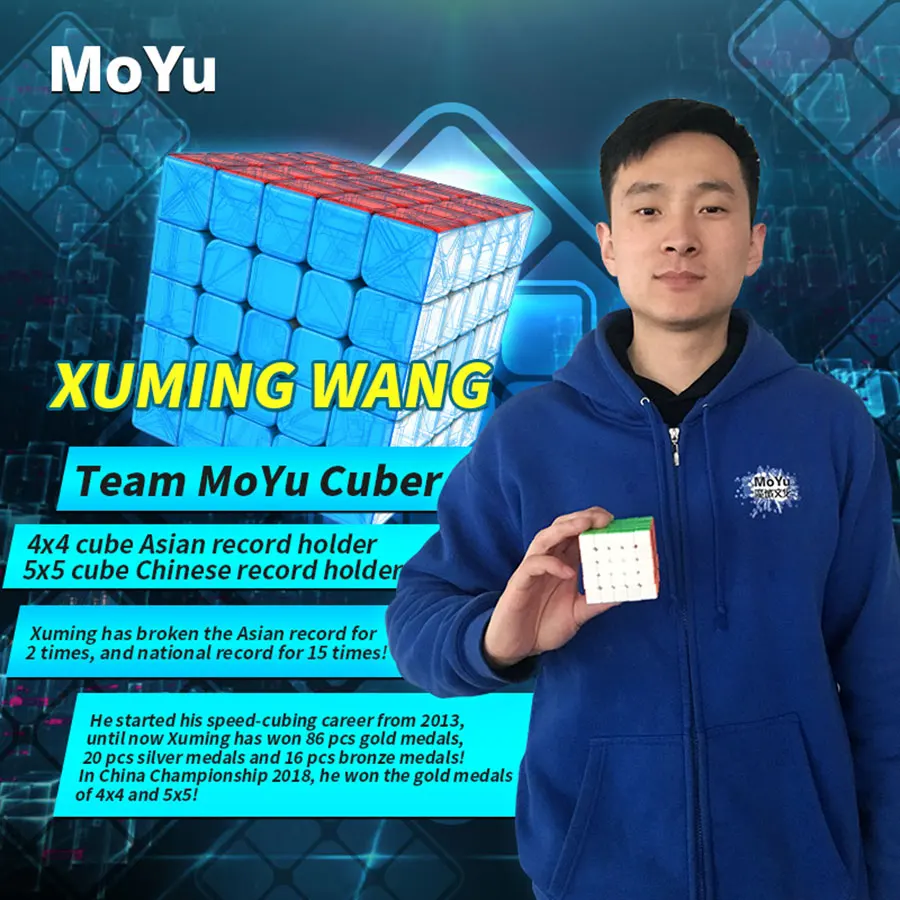 Кубик Moyu Meilong 2x2x2 3x3x3 4x4x4 5x5x5 магический куб MEILONG 5x5 скоростной куб классная обучающая игрушка Moyu 5x5 Головоломка Magic cubo