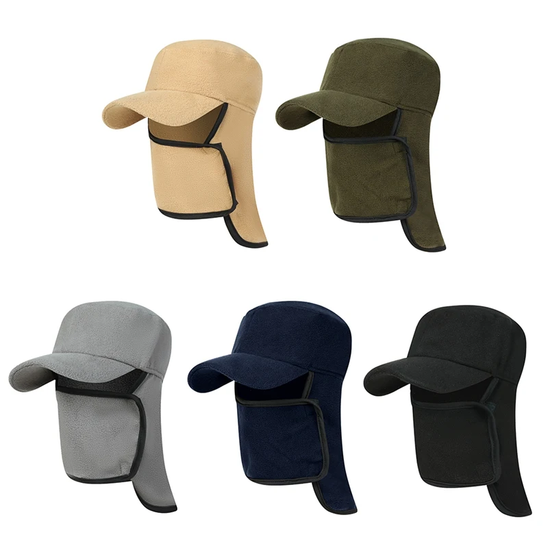 

Outdoor Flap Cap Machine Portable Ear Mouth Face Mask Cover Hat Autumn Winter hat For Cycling Fishing Camping Hiking