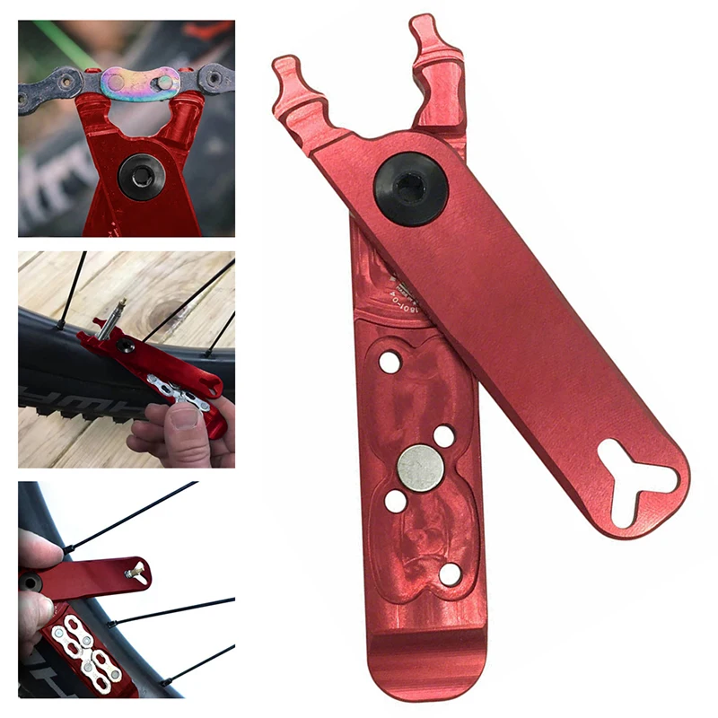 cheap 1 pc Bicycle Tool Wolf Tooth Components Combo Pliers Red Arms With Black Bolt outdoor cycling repair tool