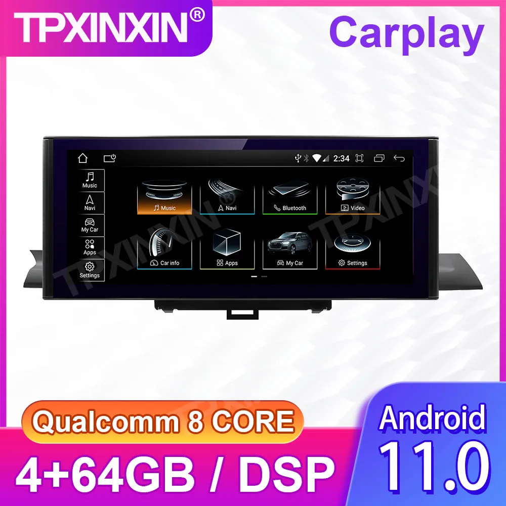

12.3" IPS Screen Android 10 Car Radio For Audi A4L A5 2017 2018 2019 AutoRadio Multimedia Video DVD Player Navigation GPS 2 din