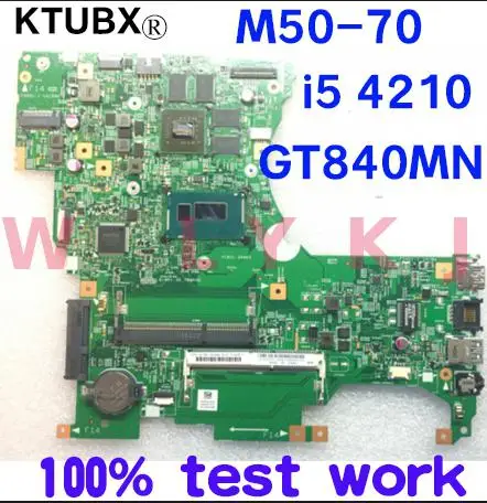 LF15M MB 13308-1 448.00Z04.001 для ноутбука Lenovo M50-70 ноутбук материнская плата процессор i5 4210U GPU
