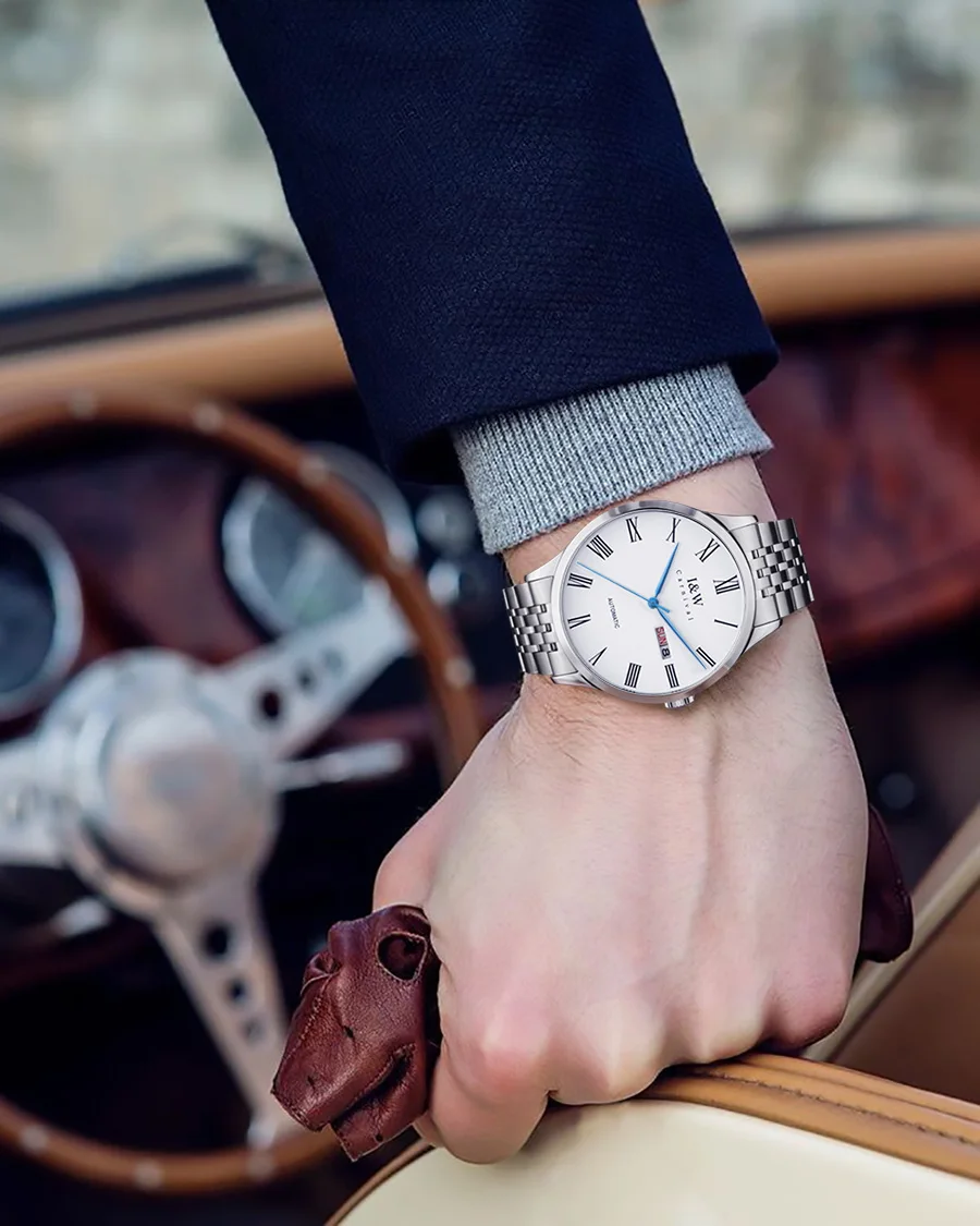 CARNIVAL Brand Luxury Automatic Wrist Watches for Women Ladies Fashion Sapphire Mechanical Wristwatch 30m Waterproof Reloj Mujer