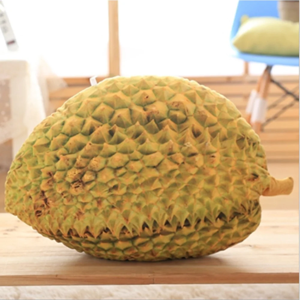 durian Хлопковая Подушка для стула татами, подушка для сиденья, мягкая подушка для офисного стула, автомобильный коврик для сидения, зимняя подушка, подушка с забавными фруктами - Цвет: durian