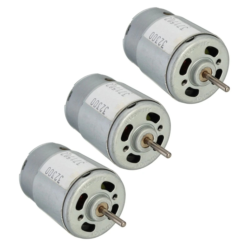 3X DC3-12V Large Torque JOHN-SON380 Motor Super Model With High Speed 2.3Mm | Обустройство дома