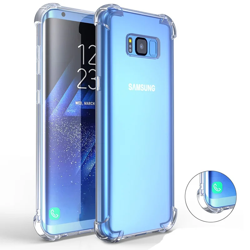 

Shockproof Bumper Case for Samsung Galaxy S10 S10e S10 + Plus TPU Protection Cover For Samsung S10 S10 e S10 Plus Phone Case
