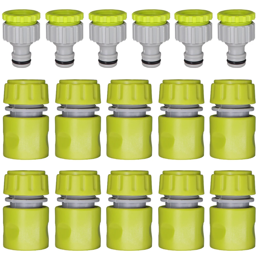 

Соединитель для садового шланга, 1/2 дюйма, 20 шт. (10 комплектов)