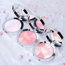 Натуральная пудра для лица минеральные основы контроль масла Осветляющий отбеливающий консилер макияж прессованная пудра со спонжем