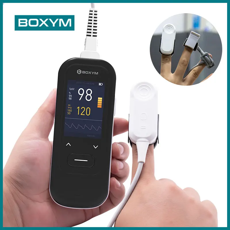 Boxym Medical Handheld Pulse Oximeter Portable Rechargeable Blood