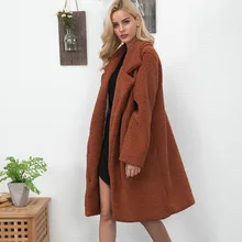 

Fashion Winter New Lambswool Womens Faux Fur Coat Fashion Casual Womens Coat Donsignet