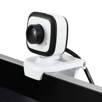 

HD Webcam USB Video Camera With Microphone For PC Laptop Skype MMX USB 50 MP Webcam Video Camera 360-Degree Rotating Web Camera