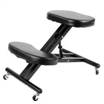 

Comfortable Adjustable Height Sitting Posture Correction Chair Home Office Use Black Chair