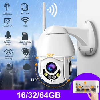 

1080P Wireless Speed Wifi Camera Home Security Surveillance NetCam Move Detection Infrared Night Vision Waterproof CCTV Camera