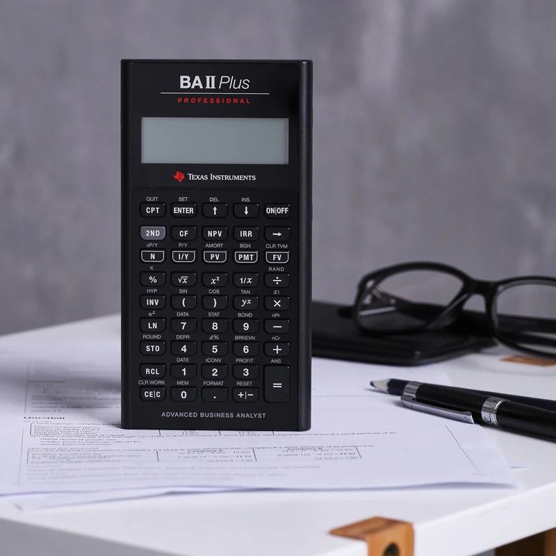 Ti BAII Plus Профессиональный CFA 10 цифр Led Calculatrice Calculadora Financial calculation студентов Financial Calculator