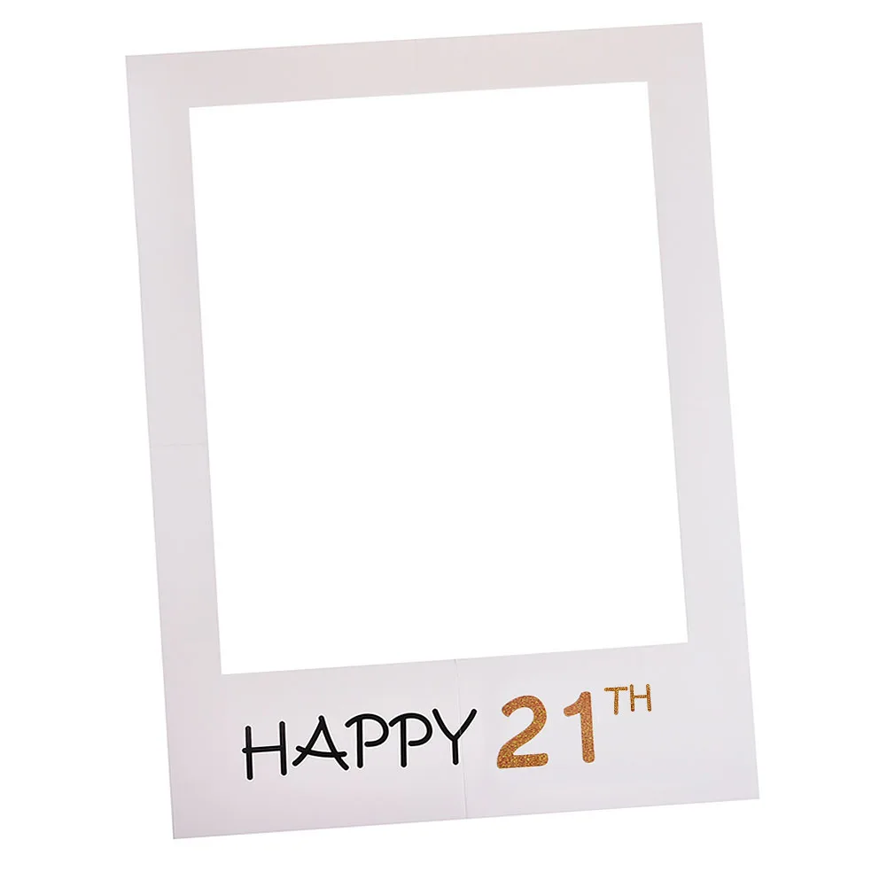 Мятно-зеленый Happy Halloween 1/16/18/30/35/40/50/60th Photo Booth рамки с днем рождения всё для фото-будки маленьких 1st День рождения украшения Photo Booth - Цвет: Мятно-зеленый
