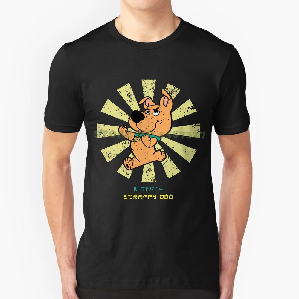 Scrappy Doo Retro Japanese Scooby Tshirt T Shirts For Men Women | Мужская одежда