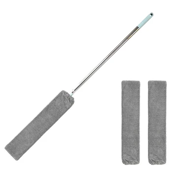 

JEYL Dust Brush Long Handle Mop Bedside Flexible 40 to 54 Inches Artifact Household Bed Bottom Space Clean Fur Hair i