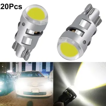 

20Pcs T10 W5W 194 168 LED Car Clearance Reverse Light Signal Lamp Bulb White Car Lights Accessories