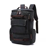 Men's Backpack Vintage Canvas Backpack School Bag Men's Travel Bags Large Capacity Backpack Laptop Backpack Bag Rucksack 5