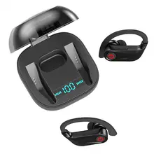 Q62 Спортивные Bluetooth 5,0 гарнитуры мини TWS наушники стерео беспроводные наушники с микрофоном зарядный Чехол Коробка игровая гарнитура