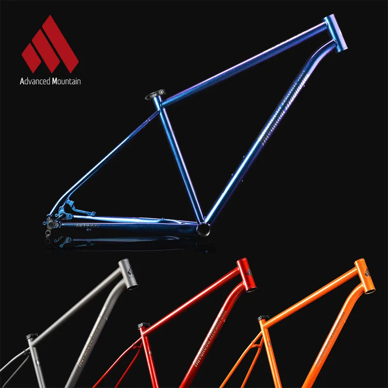 27.5ER AM XM520 CRMO Steel Mountain Bike Frame 15" 17" 19" Reynolds