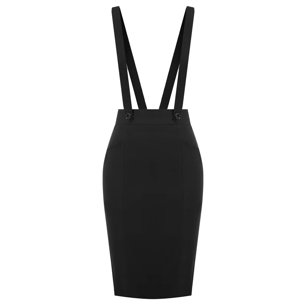 

knee-length skirts Womens Suspender slim solid Pencil Skirt Back Split pocket Hips-Wrapped Bodycon Stretch sweet bodycon skirt