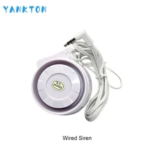 Мини проводной звуковой сигнал сирены для GSM 3g 4G беспроводная домашняя охранная звуковая сигнализация 110dB сирена