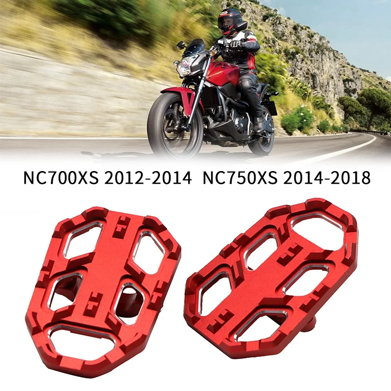 Алюминиевые мотоциклетные подножки для HONDA NC700X/ S 2012-2014 NC750X/S 2014-2018 красный |
