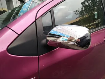 

ABS Chrome Rearview mirror cover Trim/Rearview mirror Decoration for Toyota Yaris 2009-2013 Car styling