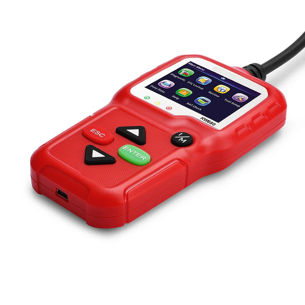 KONNWEI KW680 Автосканер OBD 2 Автомобильный диагностический сканер анализатор двигателя сканер кода неисправности для диагностики автомобиля Escaner