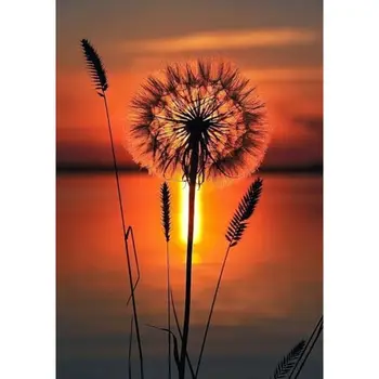 

Dandelion DIY 5D Full Drill Diamond Painting Embroidery Cross Stitch Kit Rhinestone Home Decor Art Craft Q6PE