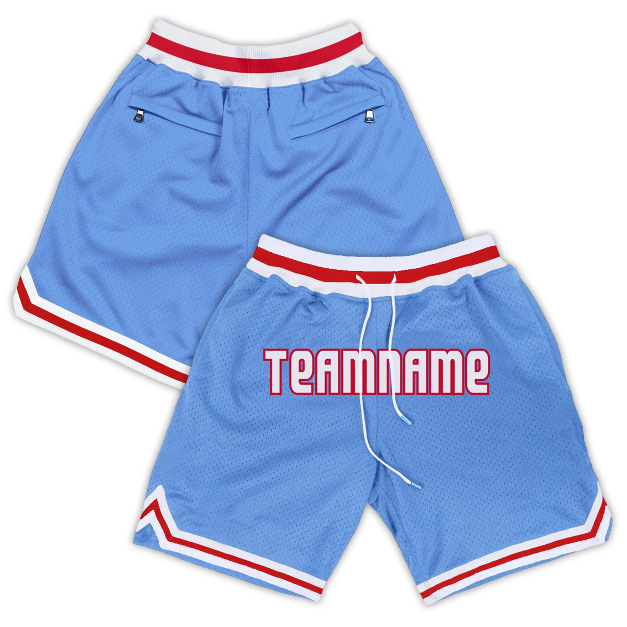 Casual Basketball Shorts Embroidery 
