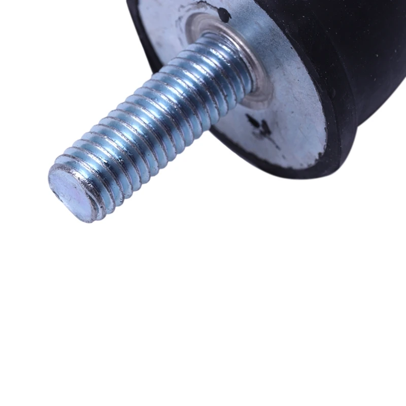 M8 threaded cone rubber metal vibration isolator conditioning buffer 30mm x 36mm